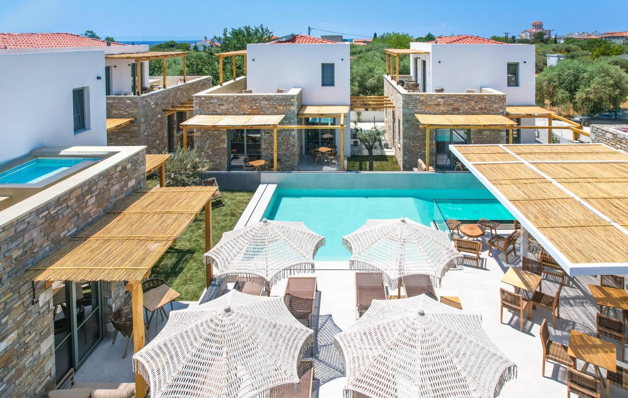 Azzure Luxury Suites Potos Exteriör bild